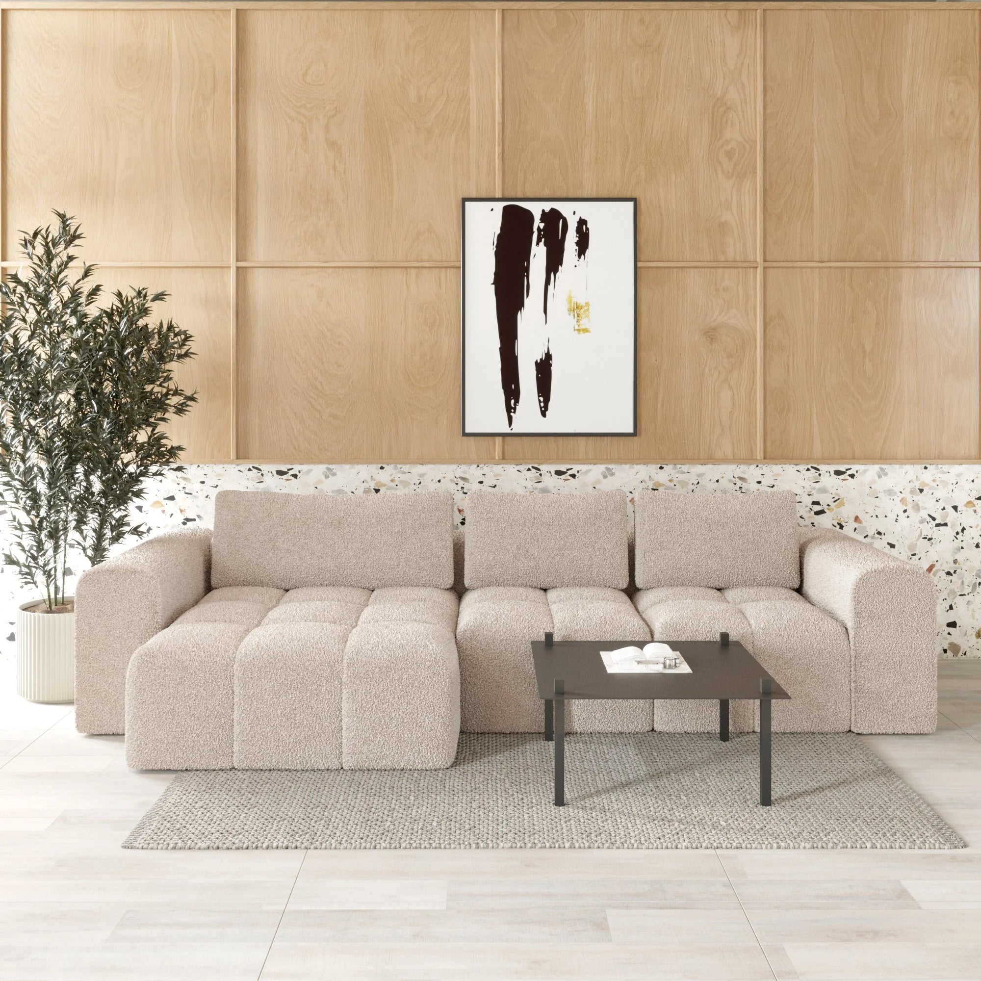 Modulares L Ecksofa klein Comora