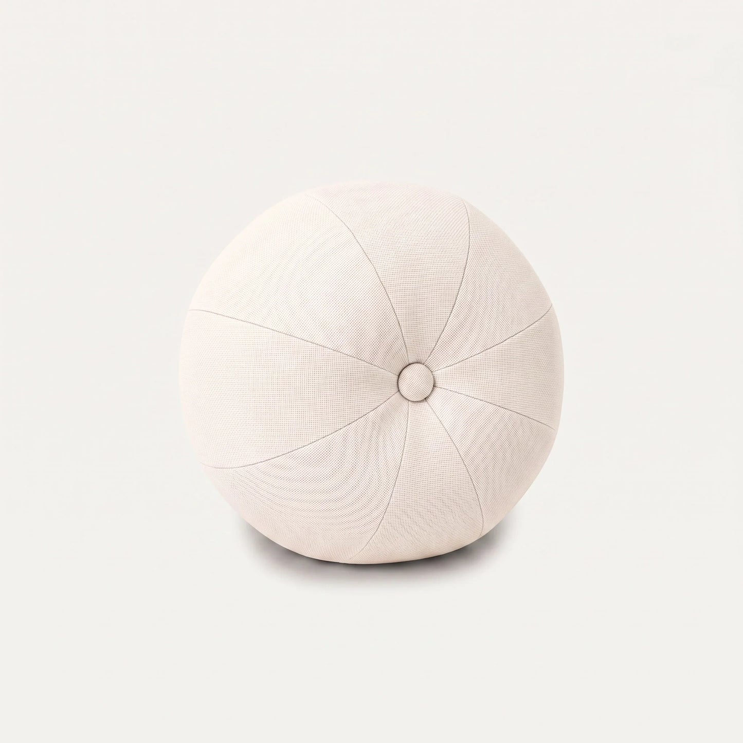 Dekokissen Ball mit Knopf
