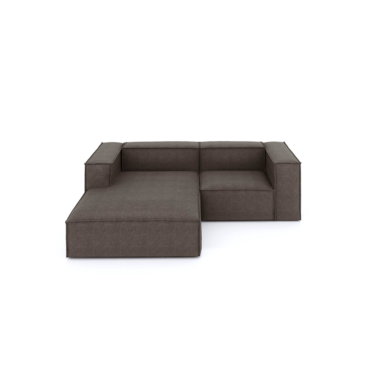 Canapé d'angle modulaire en L (petit) Sewilla