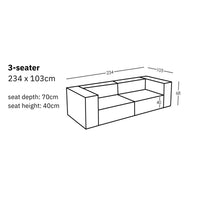 Modular Sofa Sewilla (3-seater)