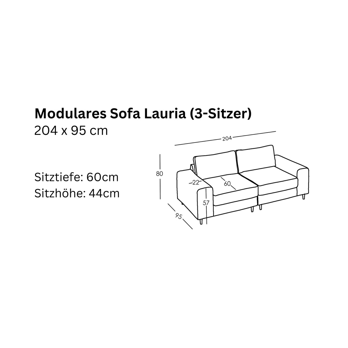 Modulaire L hoekbank Sewilla