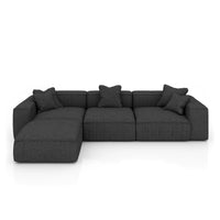 Divano modulare Noto (4 posti) con pouf