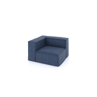 Bekleding van stof - Module armleuning Sewilla