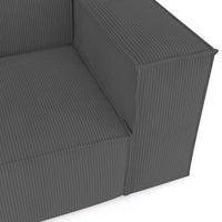 Canapé d'angle modulaire en L Sewilla