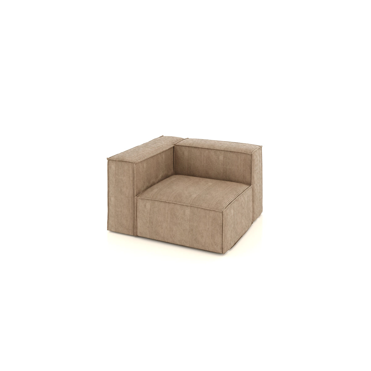 Bekleding van stof - Module armleuning Sewilla