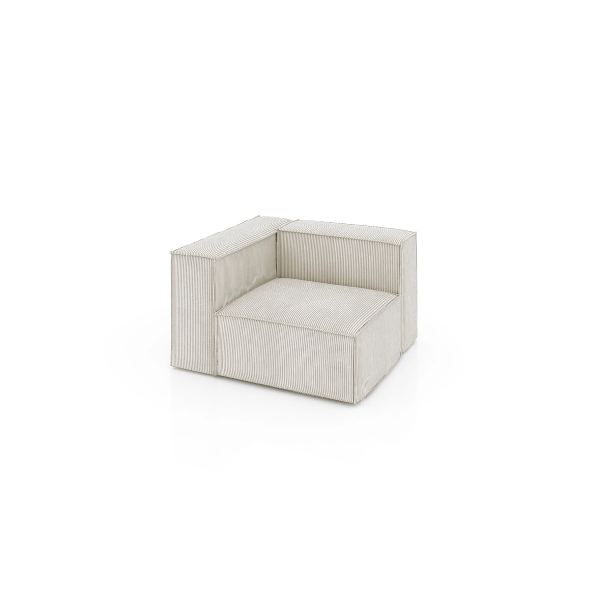 Bekleding van stof - Module armleuning Sewilla