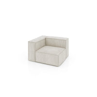 Bekleding van stof - Module armleuning Sewilla