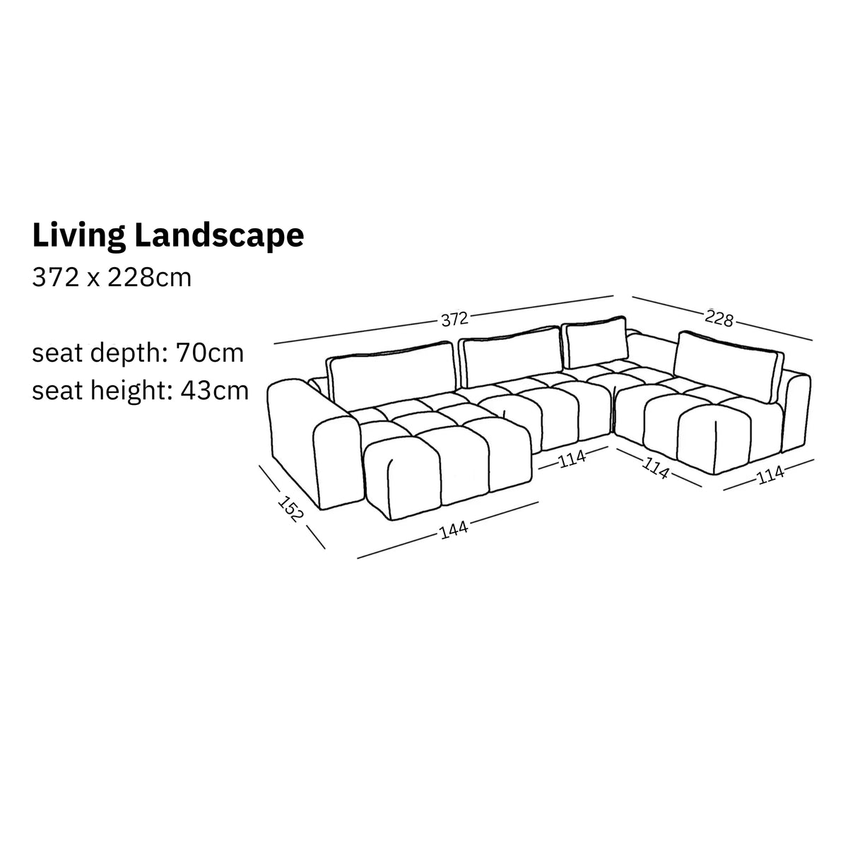 Modular Living Landscape Comora