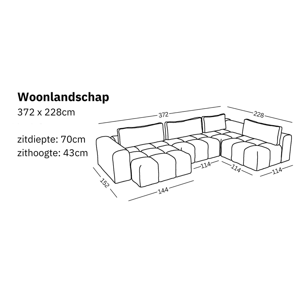 Modulair woonlandschap Comora