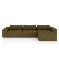 Modular Sofa Comora (4-seater) with Pouffe