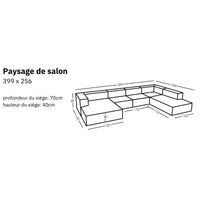 Paysage de salon modulable Sewilla