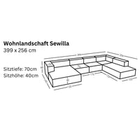 Modulare Wohnlandschaft Sewilla