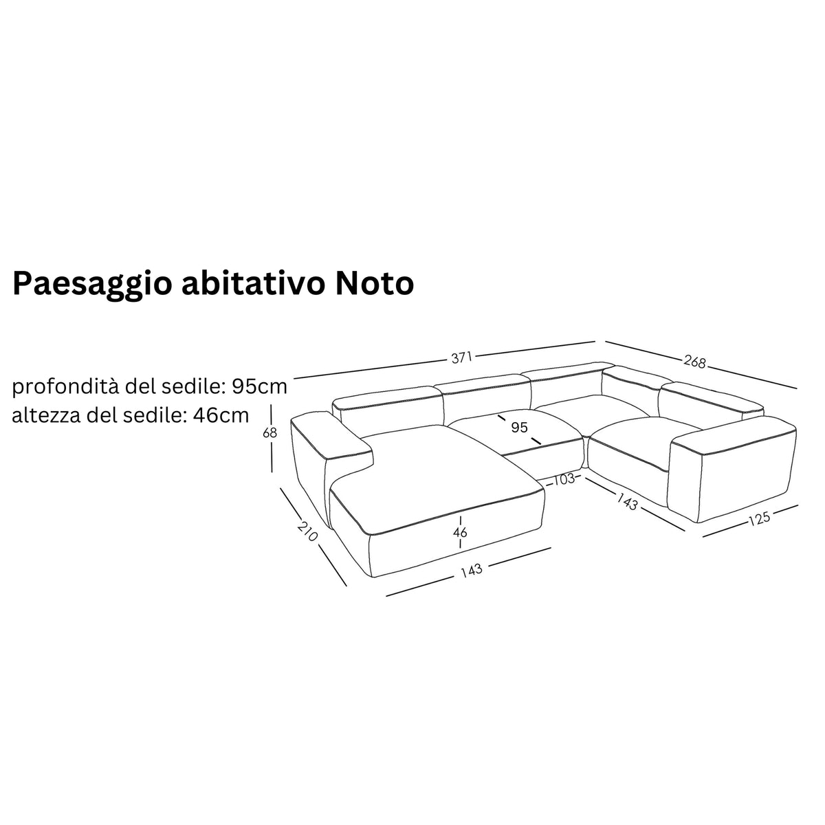 Paesaggio abitativo modulare Noto