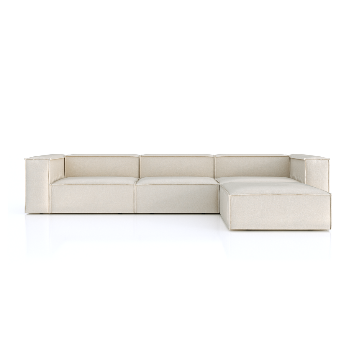 Divano modulare Sewilla (4 posti) con pouf