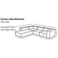Modular Corner Sofa Ottomane Sewilla