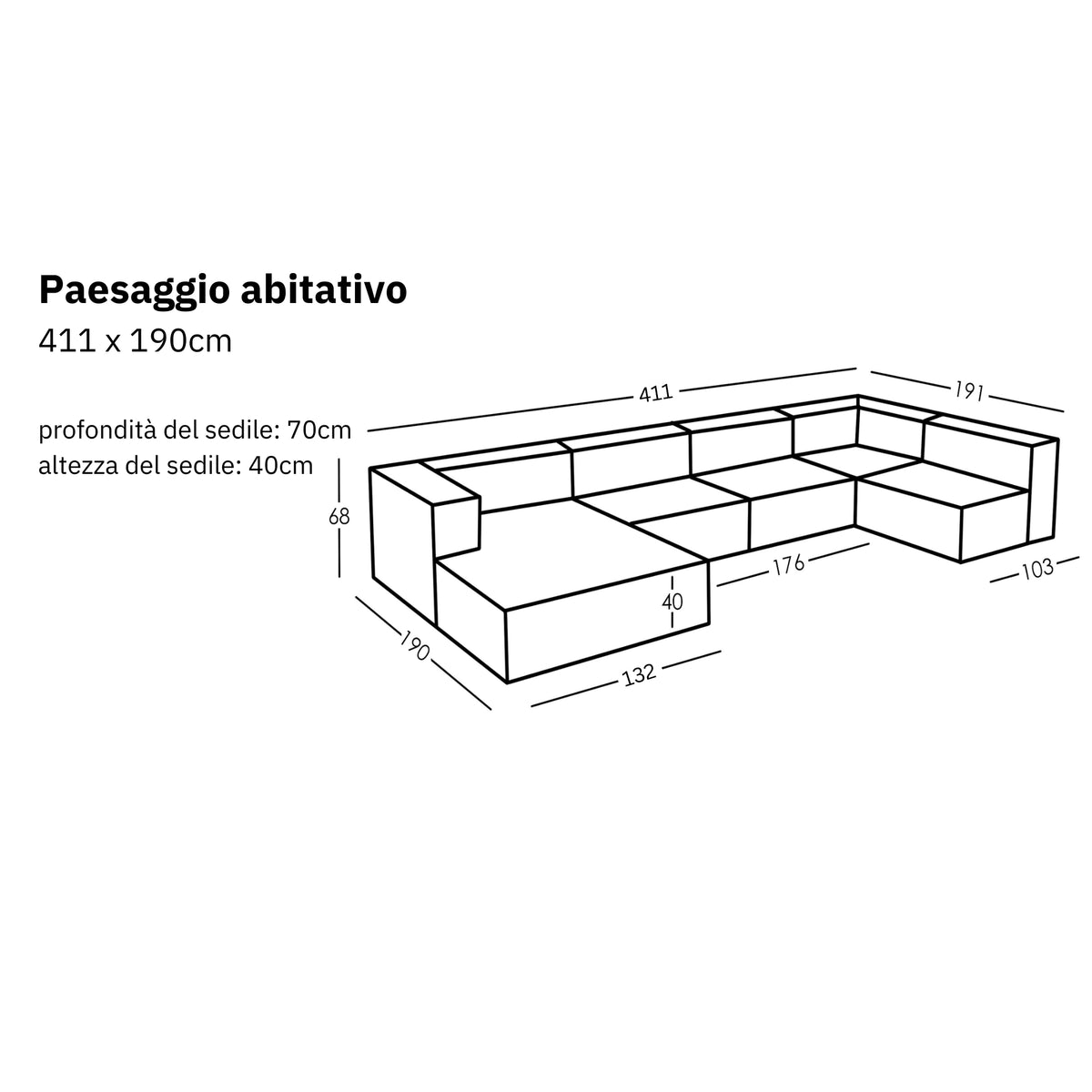 Paesaggio abitativo modulare Sewilla