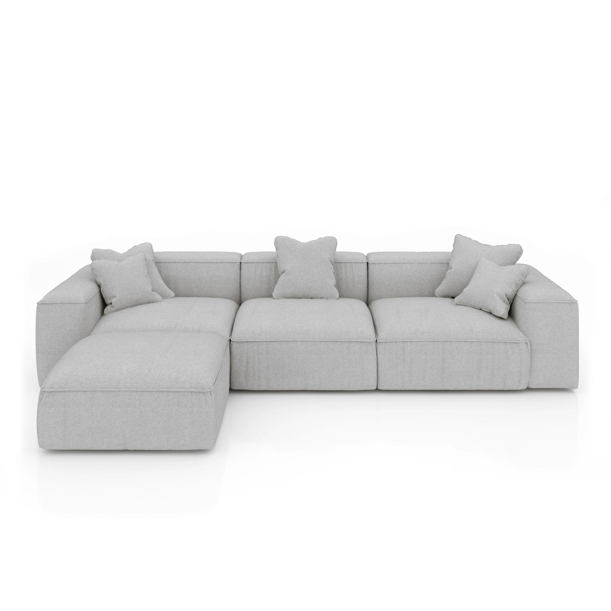 Divano modulare Noto (4 posti) con pouf