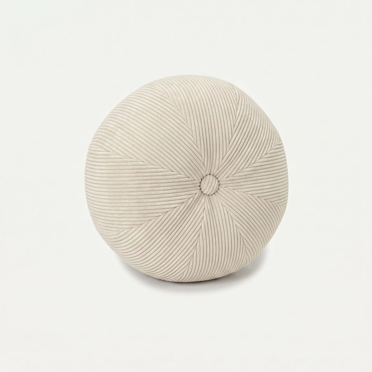 Dekokissen Ball mit Knopf