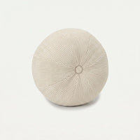 Dekokissen Ball mit Knopf