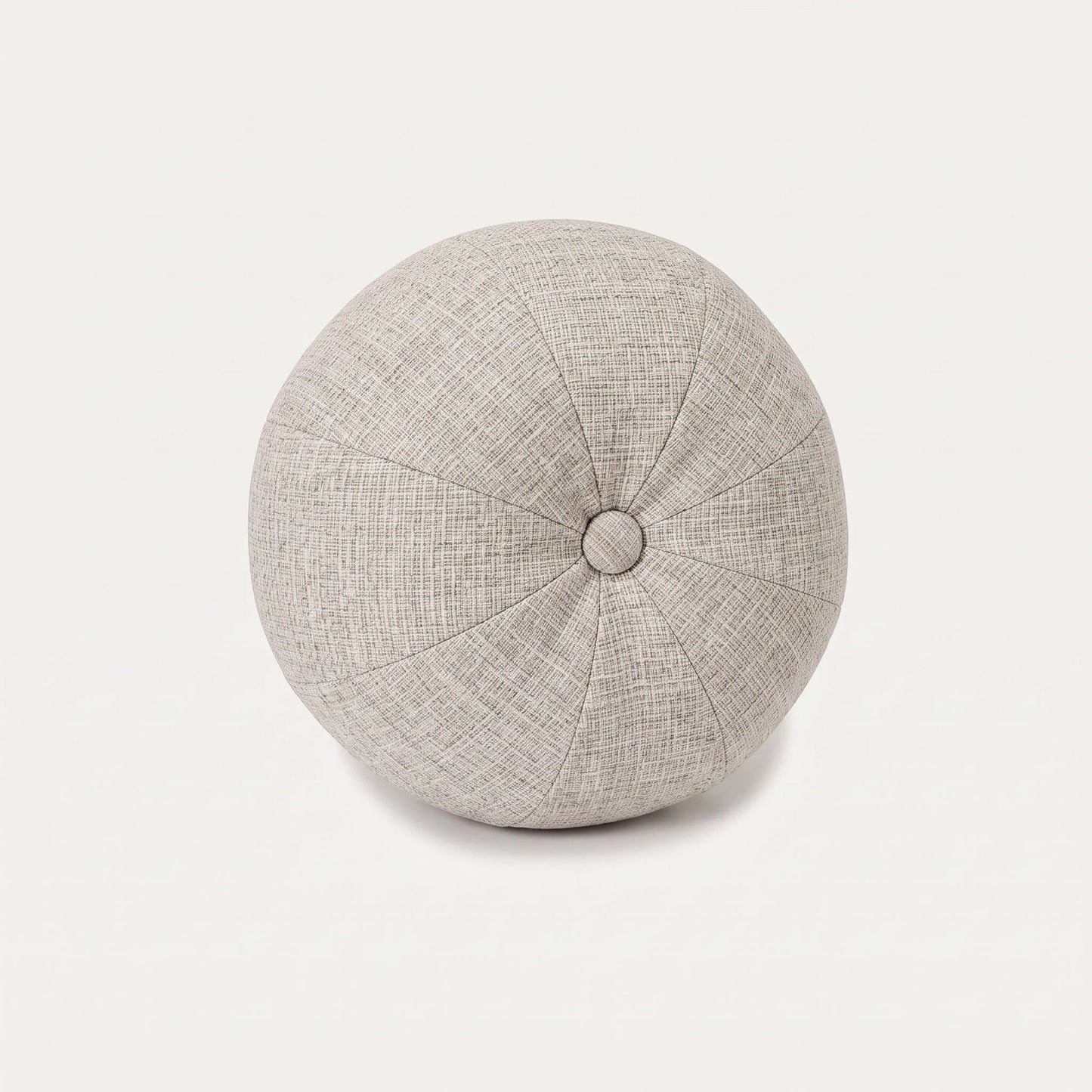 Dekokissen Ball mit Knopf