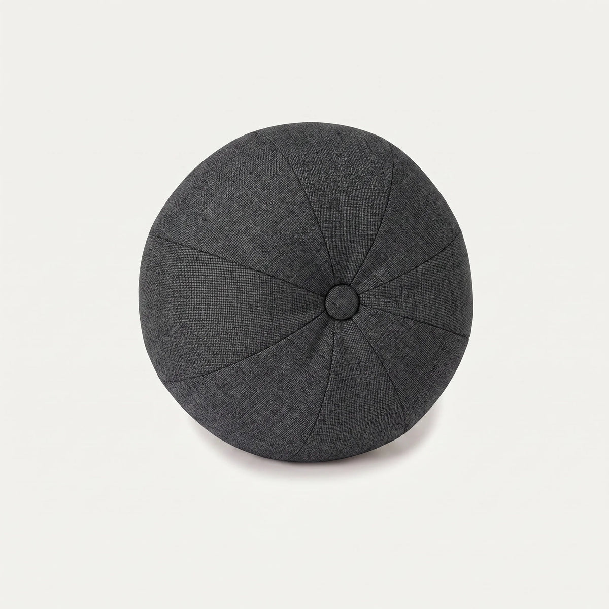 Dekokissen Ball mit Knopf
