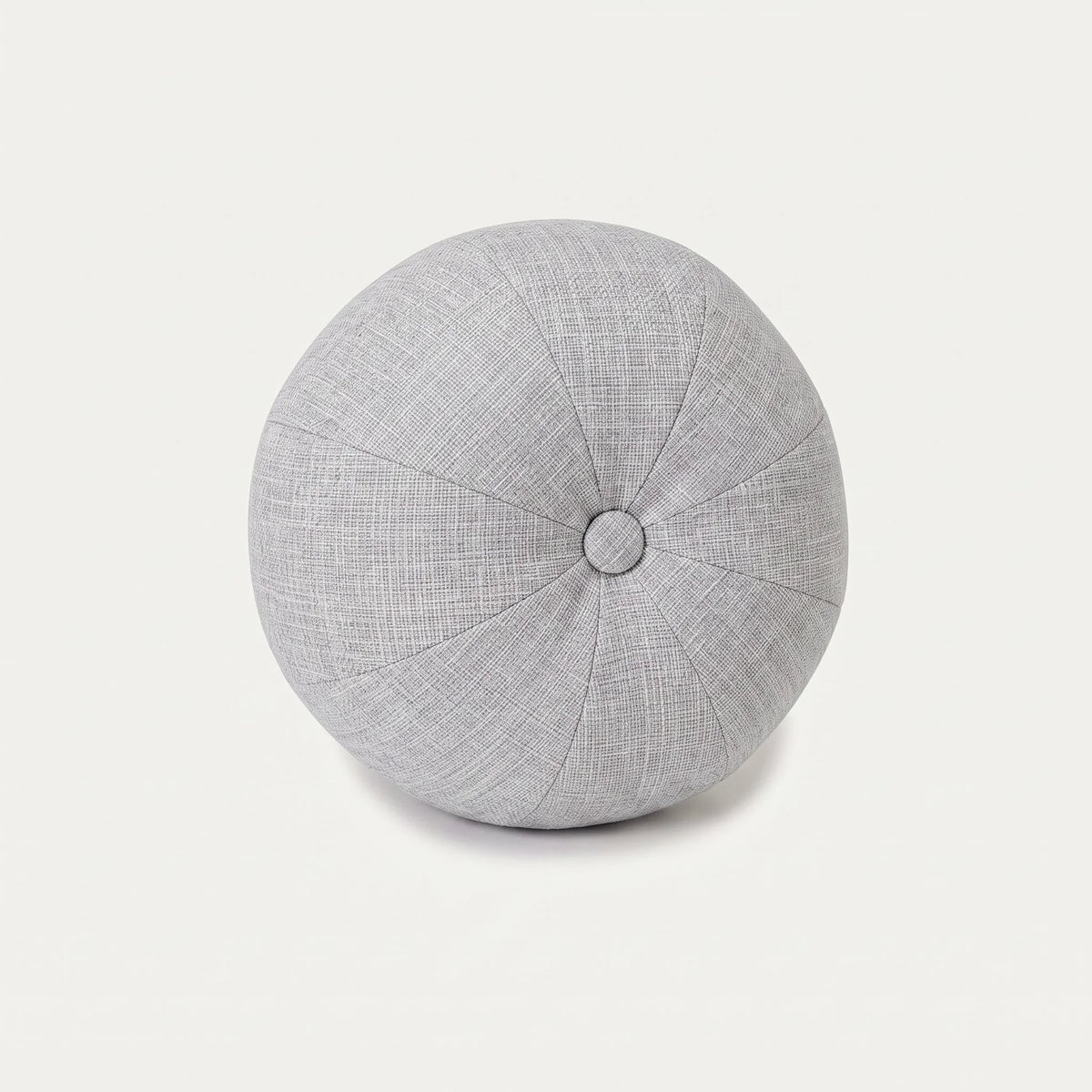 Dekokissen Ball mit Knopf