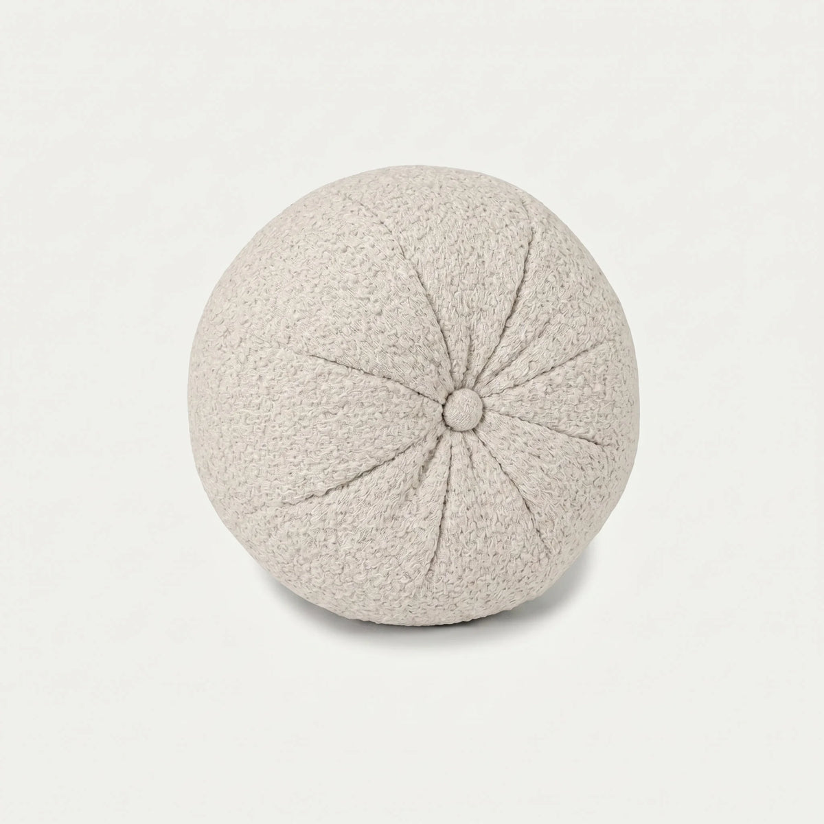Dekokissen Ball mit Knopf
