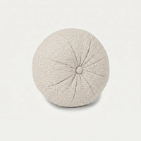 Dekokissen Ball mit Knopf