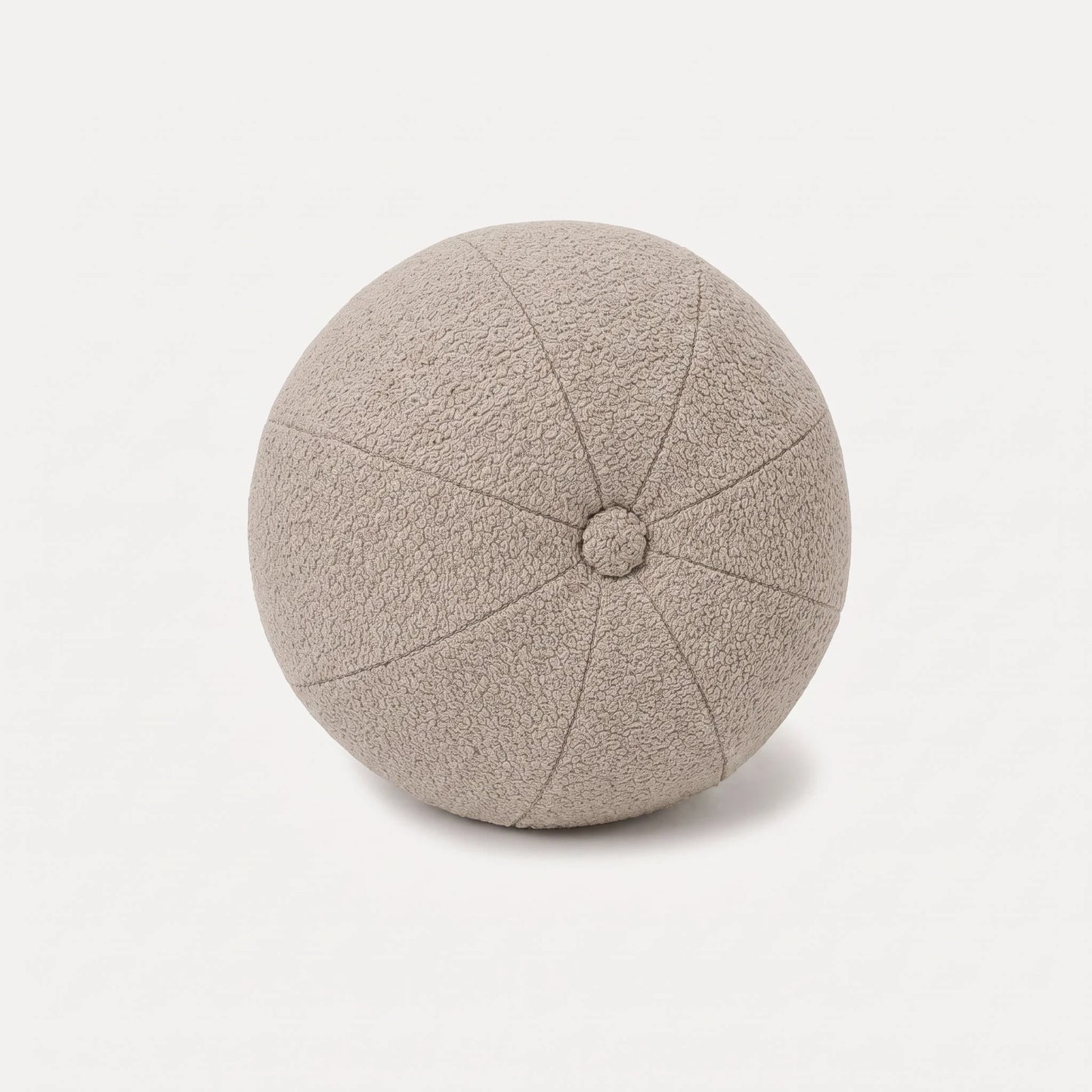 Dekokissen Ball mit Knopf