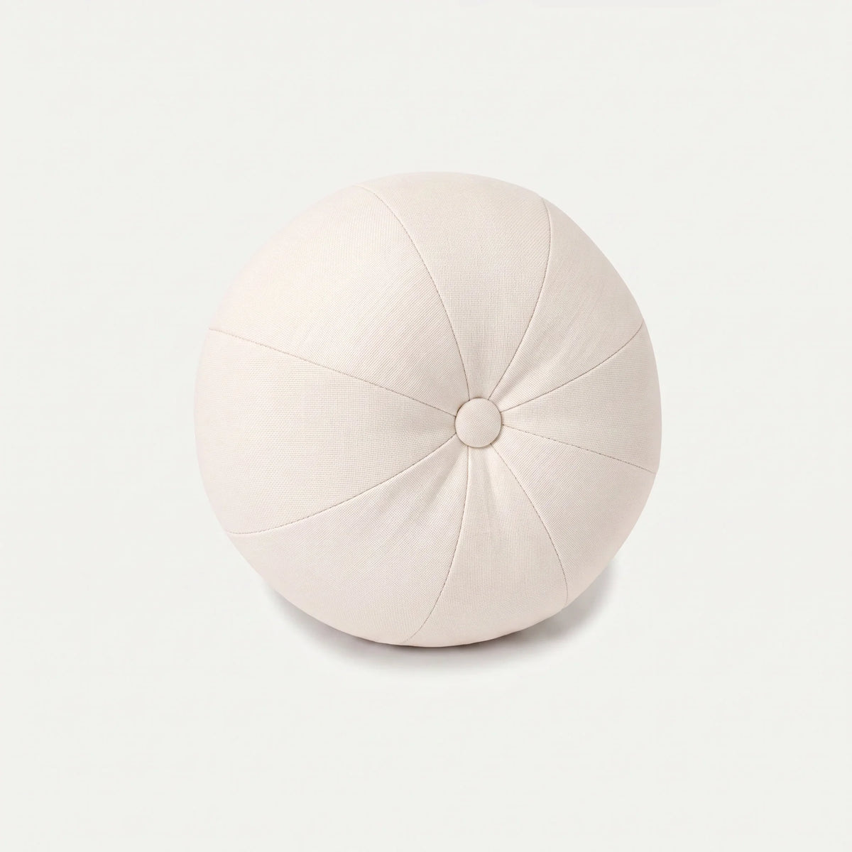 Dekokissen Ball mit Knopf