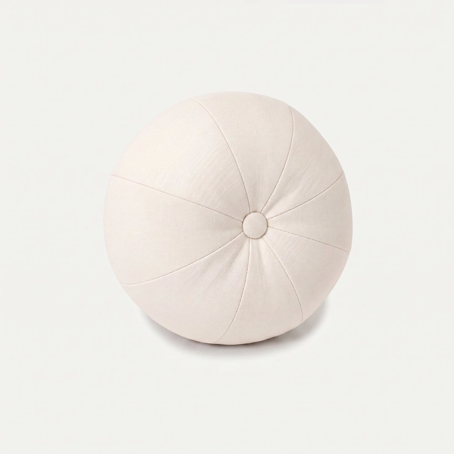 Dekokissen Ball mit Knopf