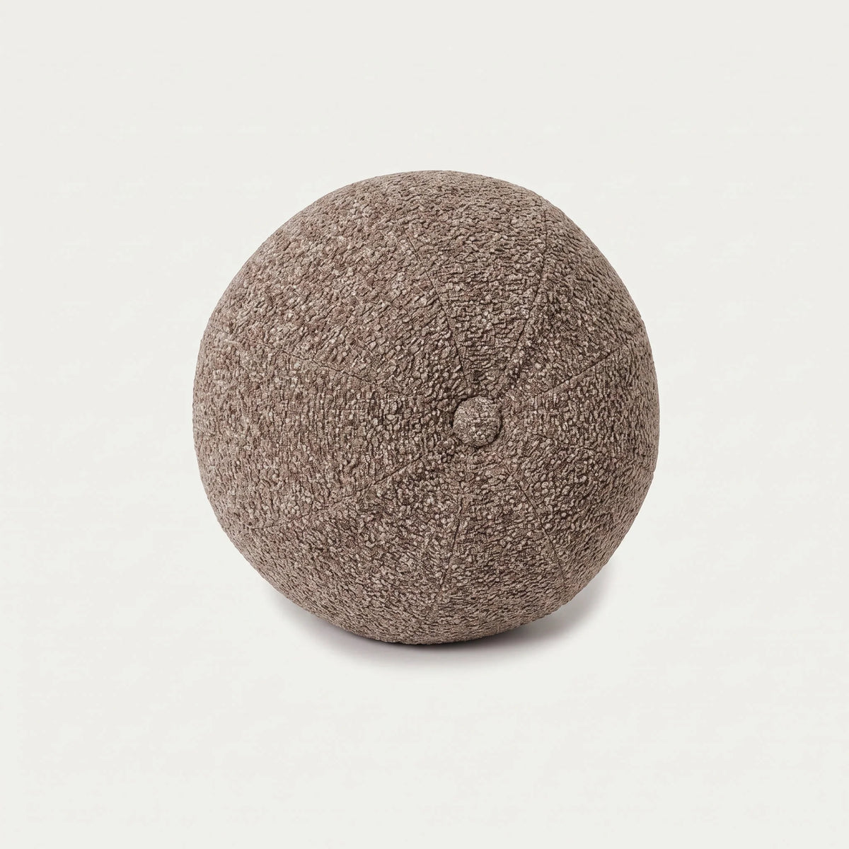 Dekokissen Ball mit Knopf