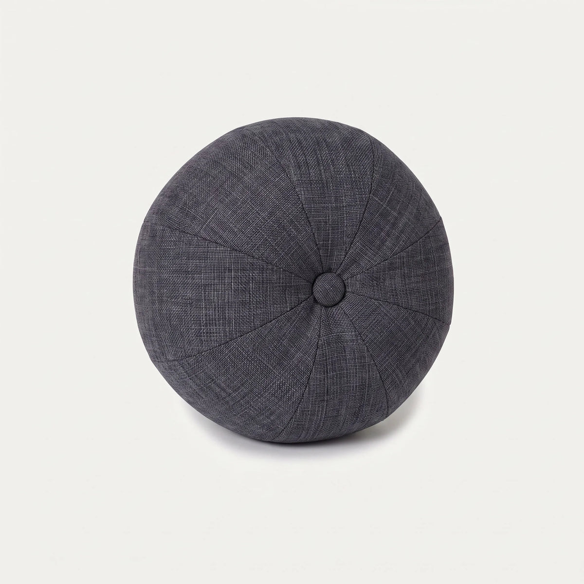 Dekokissen Ball mit Knopf