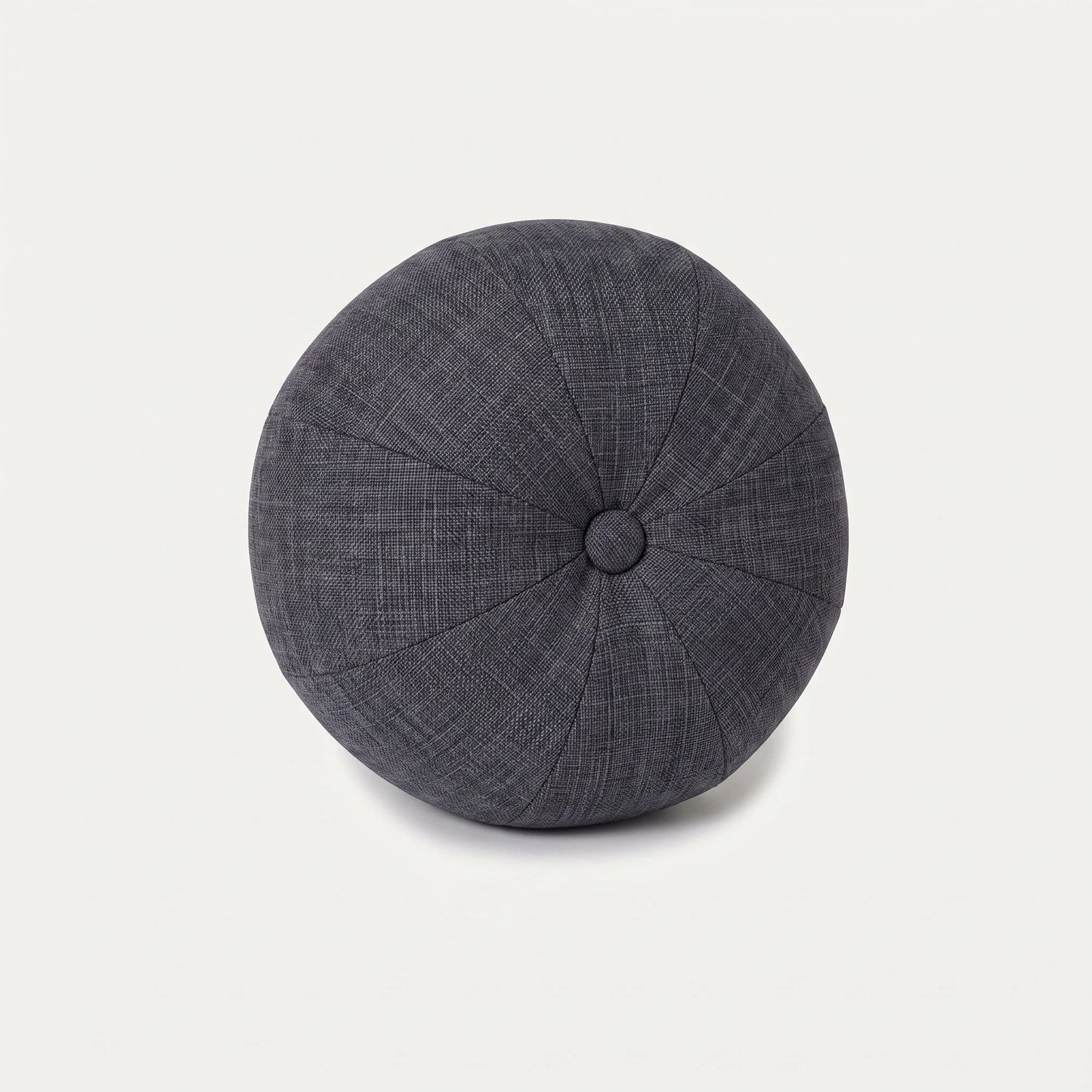 Dekokissen Ball mit Knopf