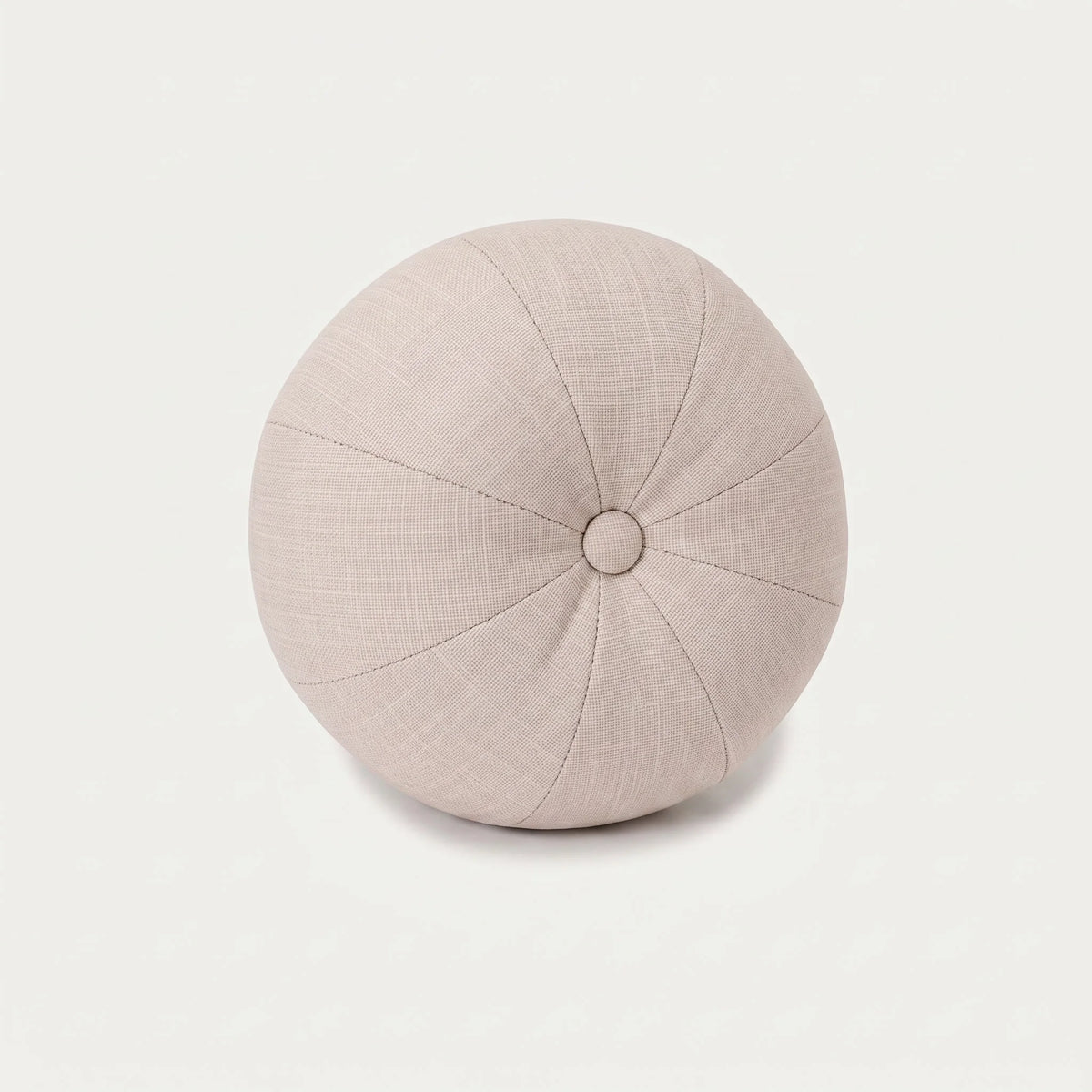 Dekokissen Ball mit Knopf