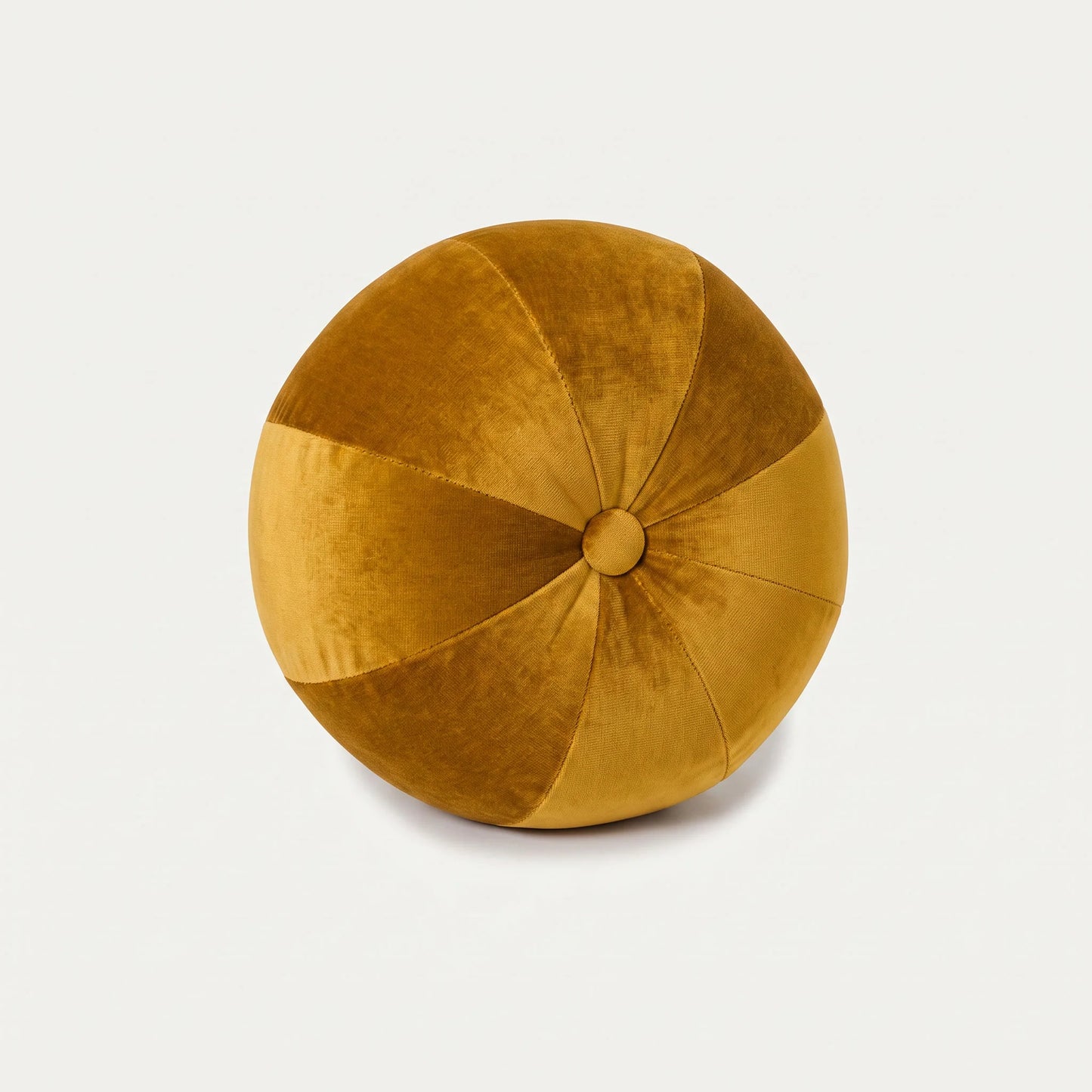 Dekokissen Ball mit Knopf