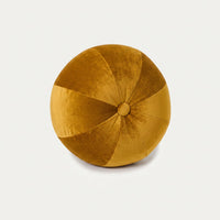 Dekokissen Ball mit Knopf