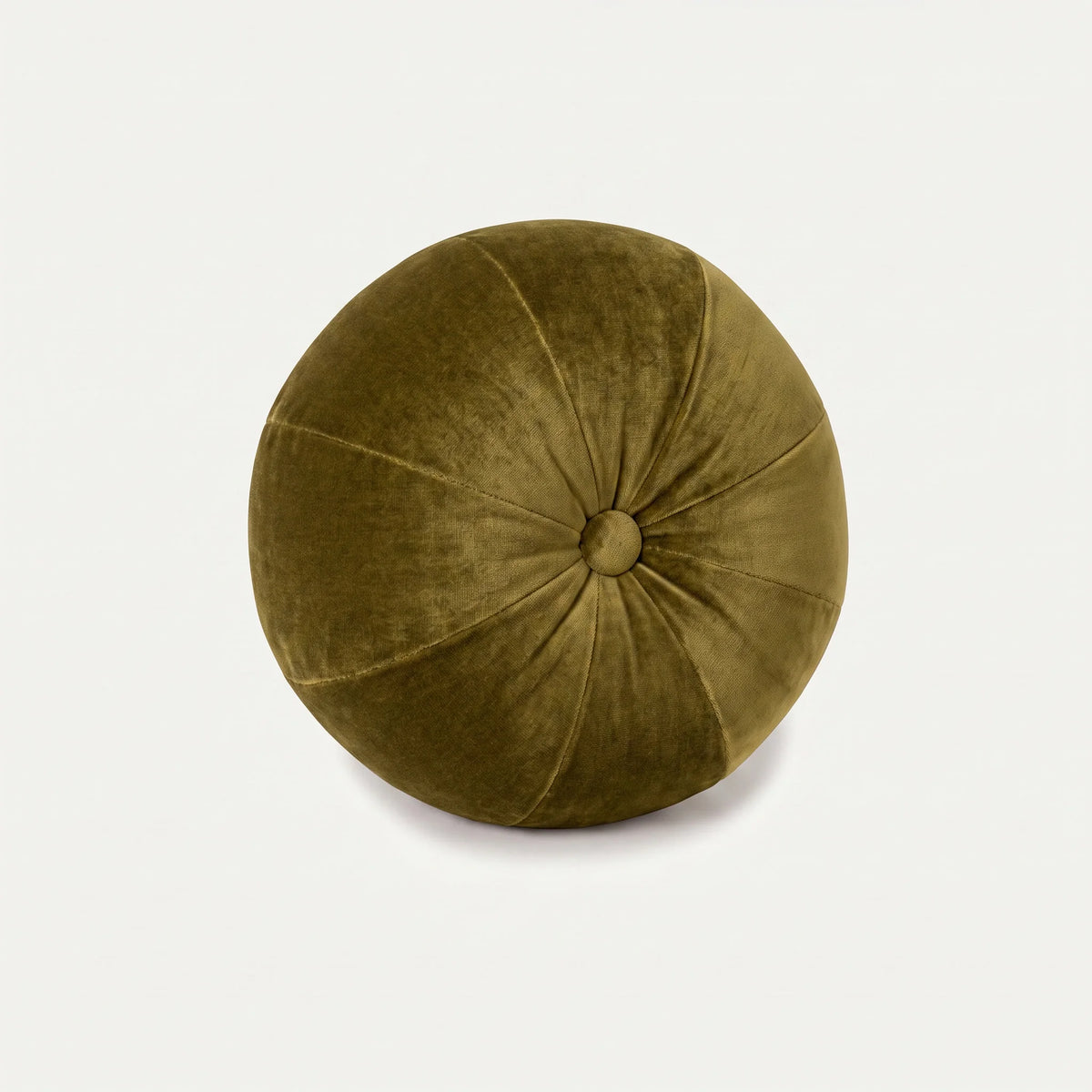Dekokissen Ball mit Knopf