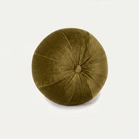 Dekokissen Ball mit Knopf