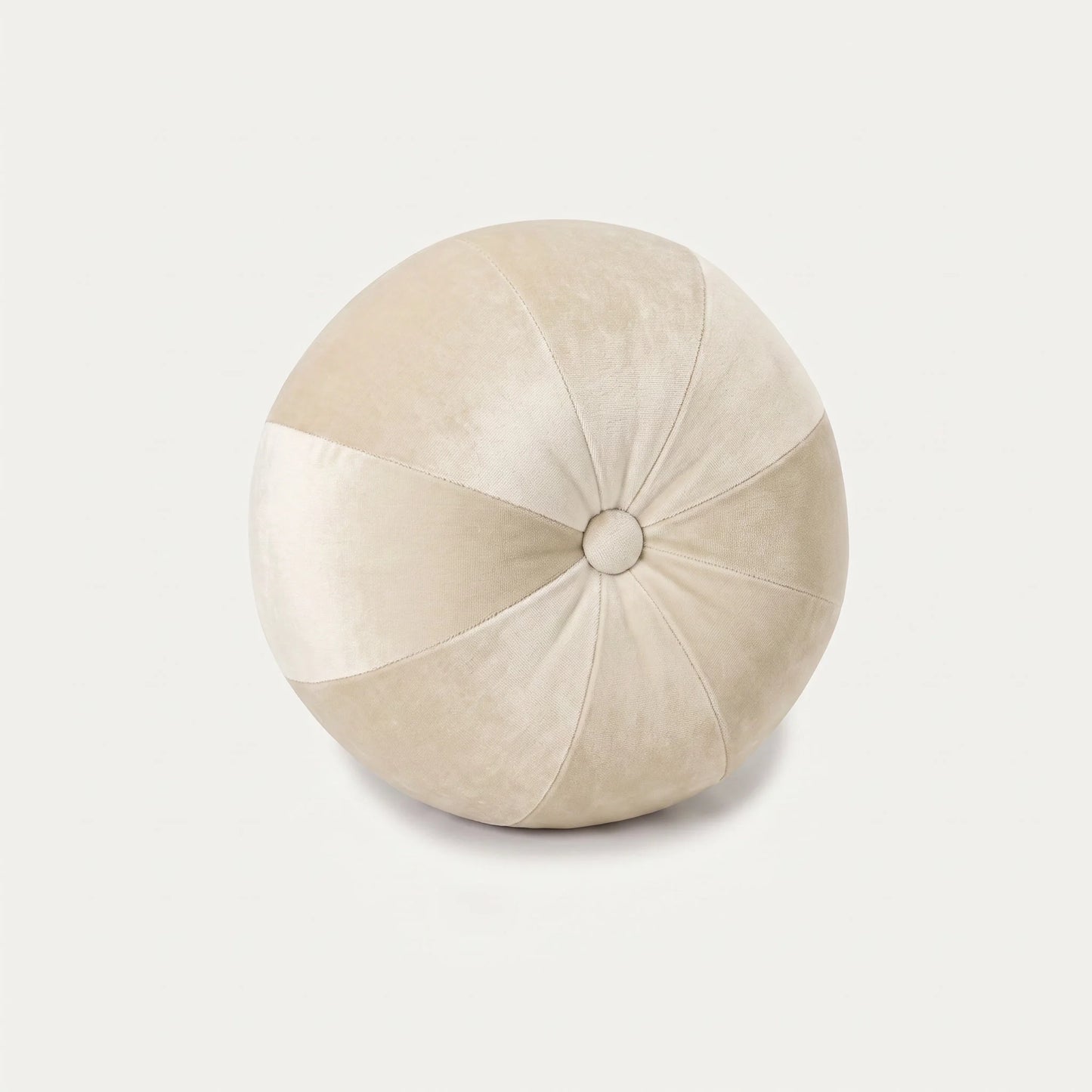 Dekokissen Ball mit Knopf