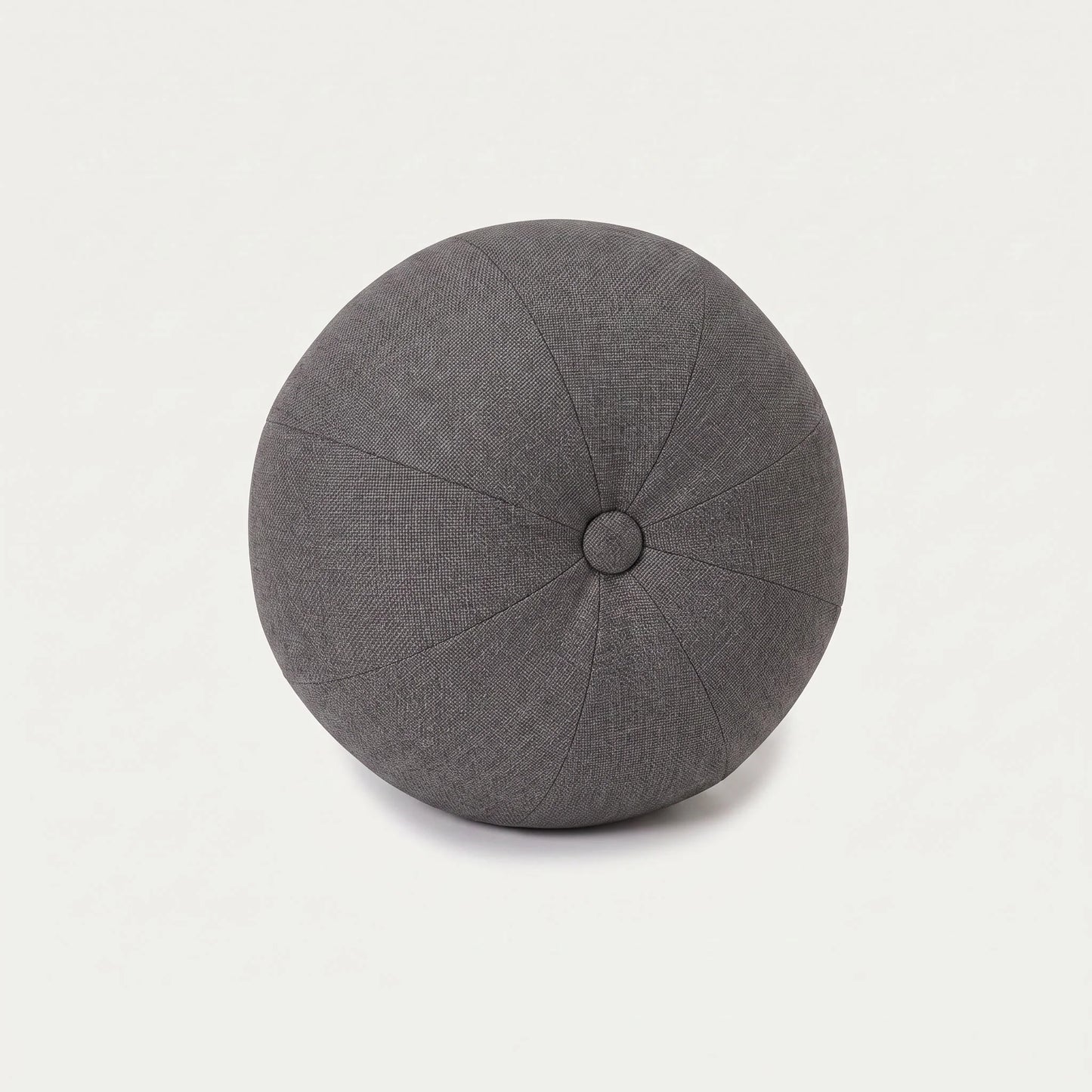 Dekokissen Ball mit Knopf