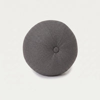 Dekokissen Ball mit Knopf