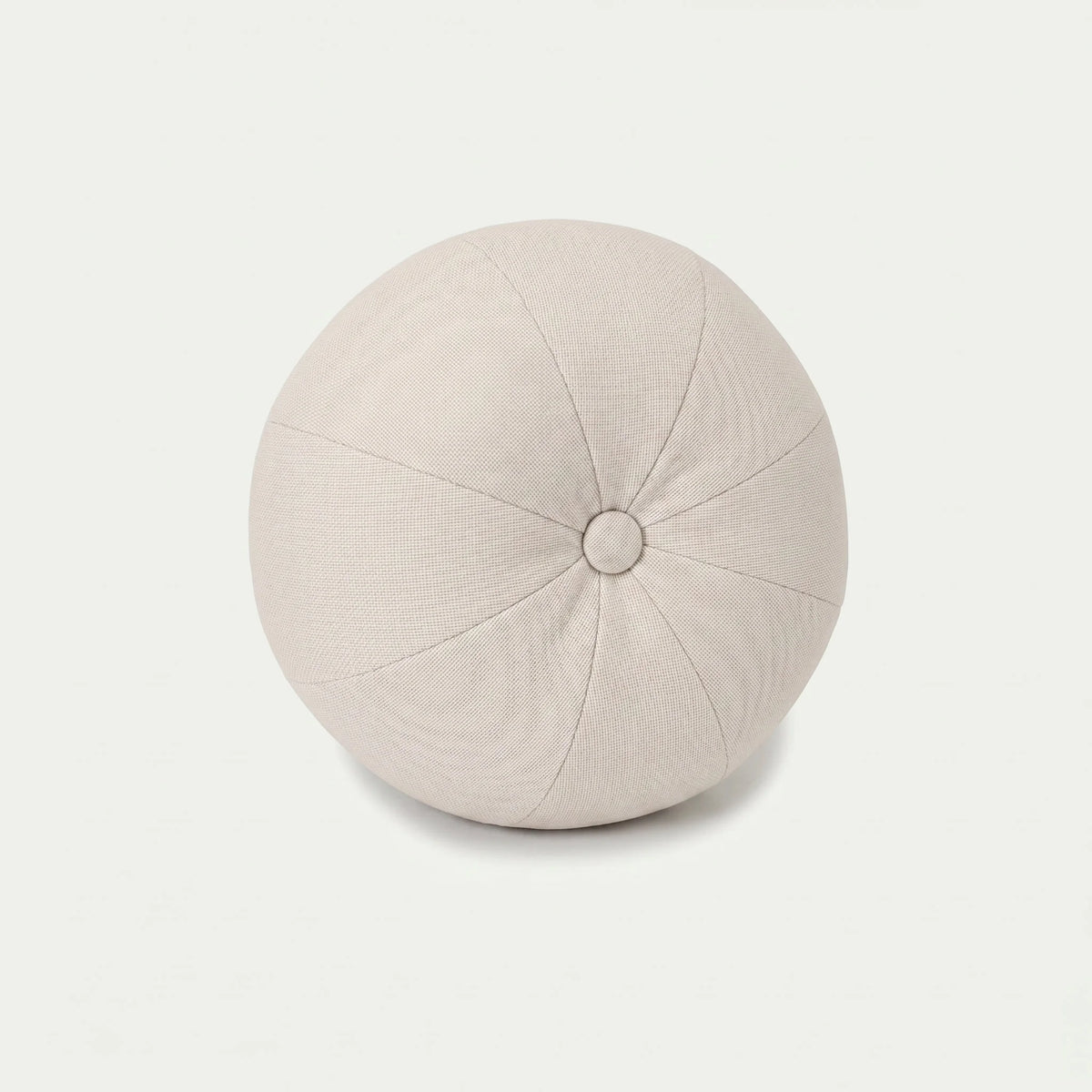 Dekokissen Ball mit Knopf