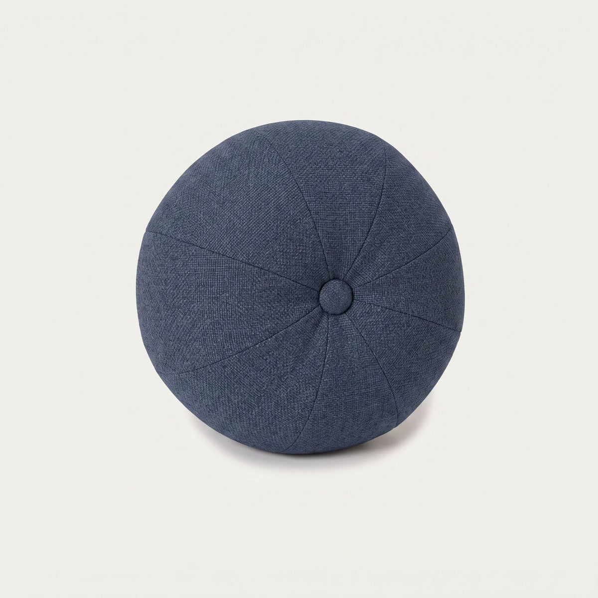 Dekokissen Ball mit Knopf