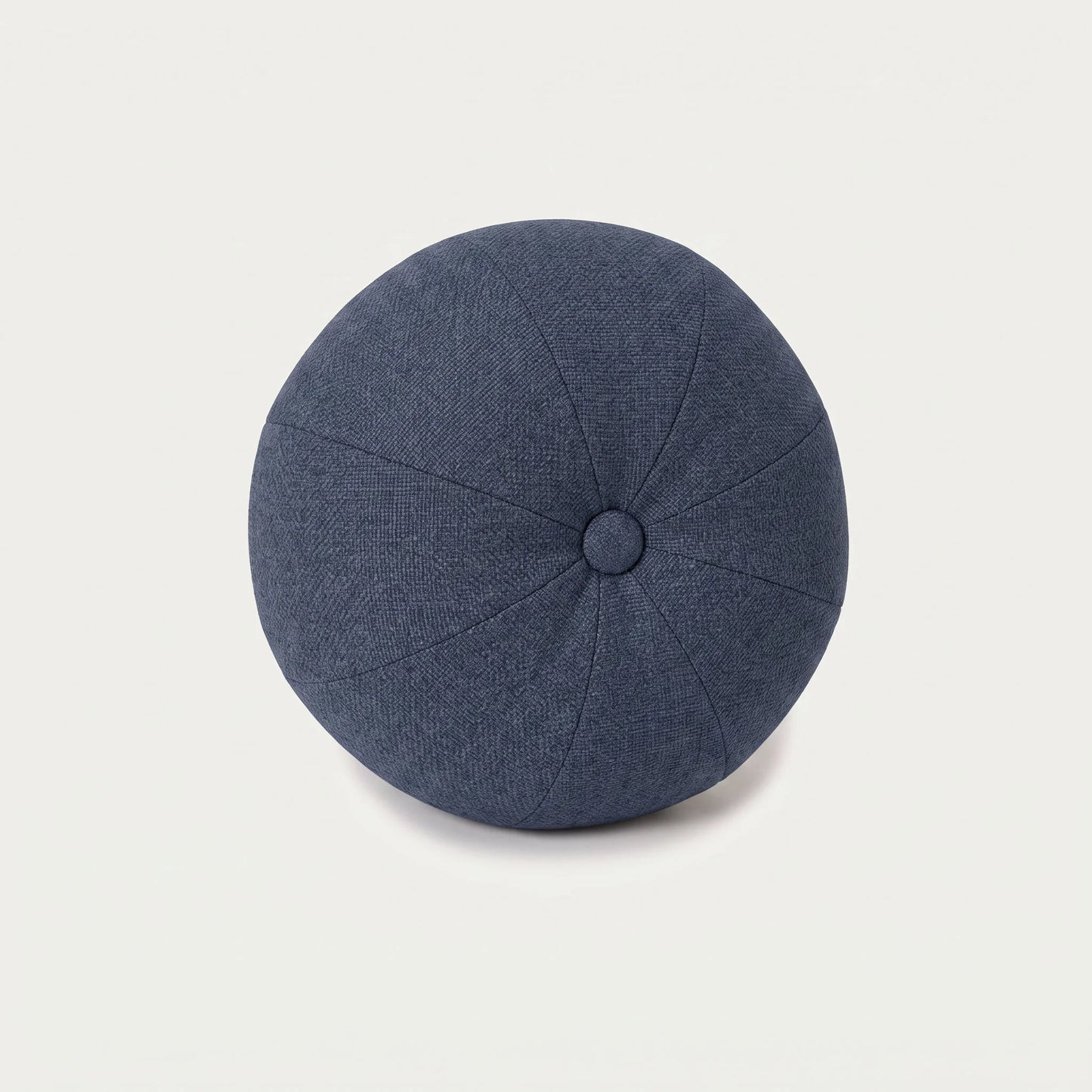 Dekokissen Ball mit Knopf