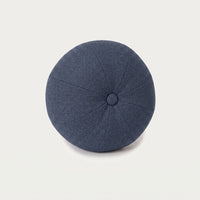 Dekokissen Ball mit Knopf