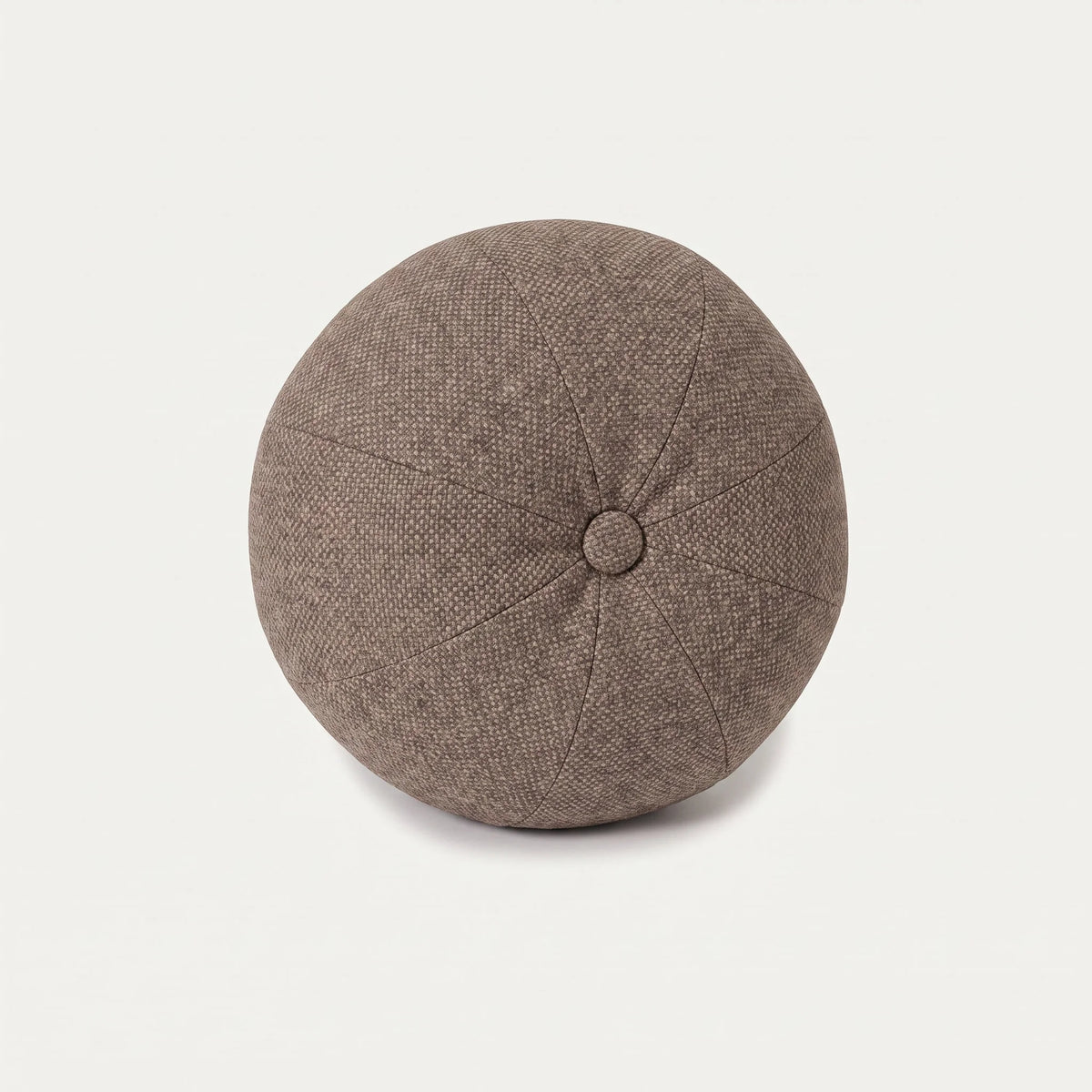 Dekokissen Ball mit Knopf