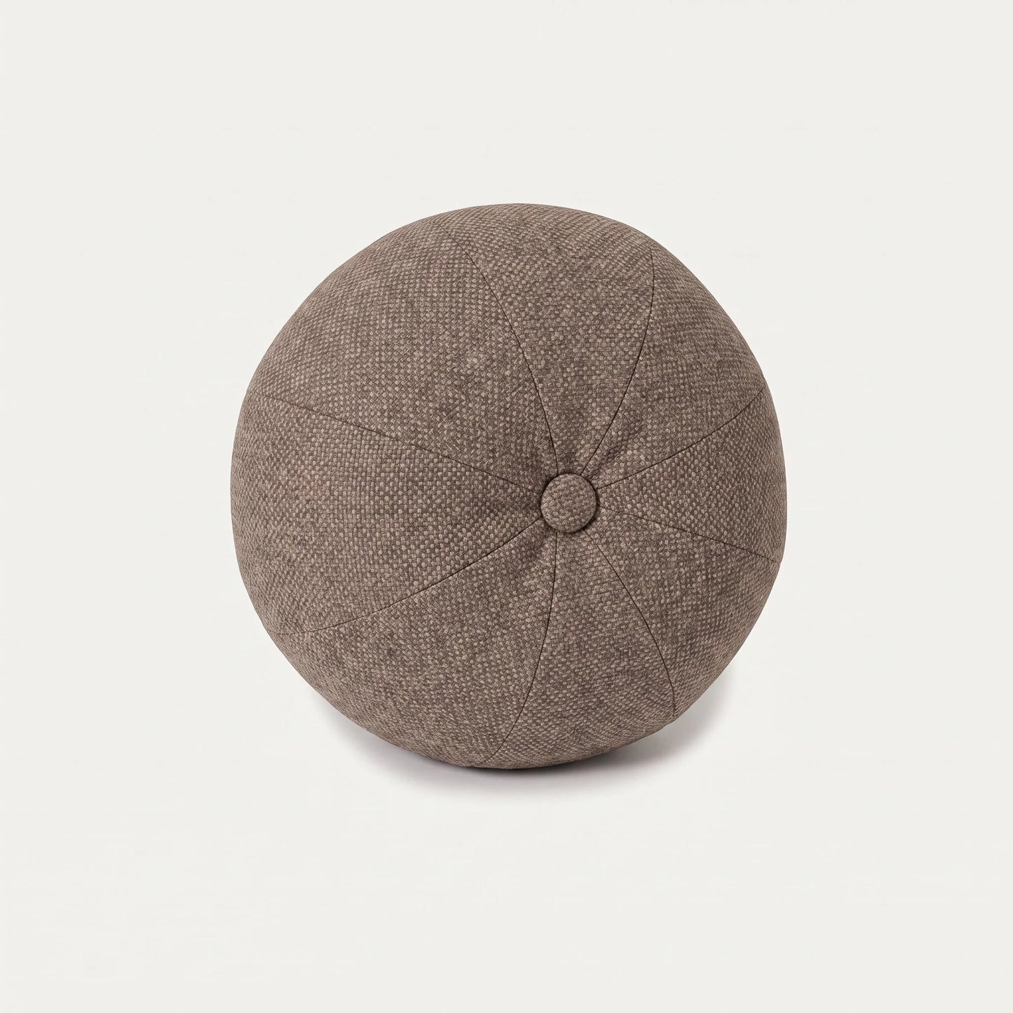 Dekokissen Ball mit Knopf