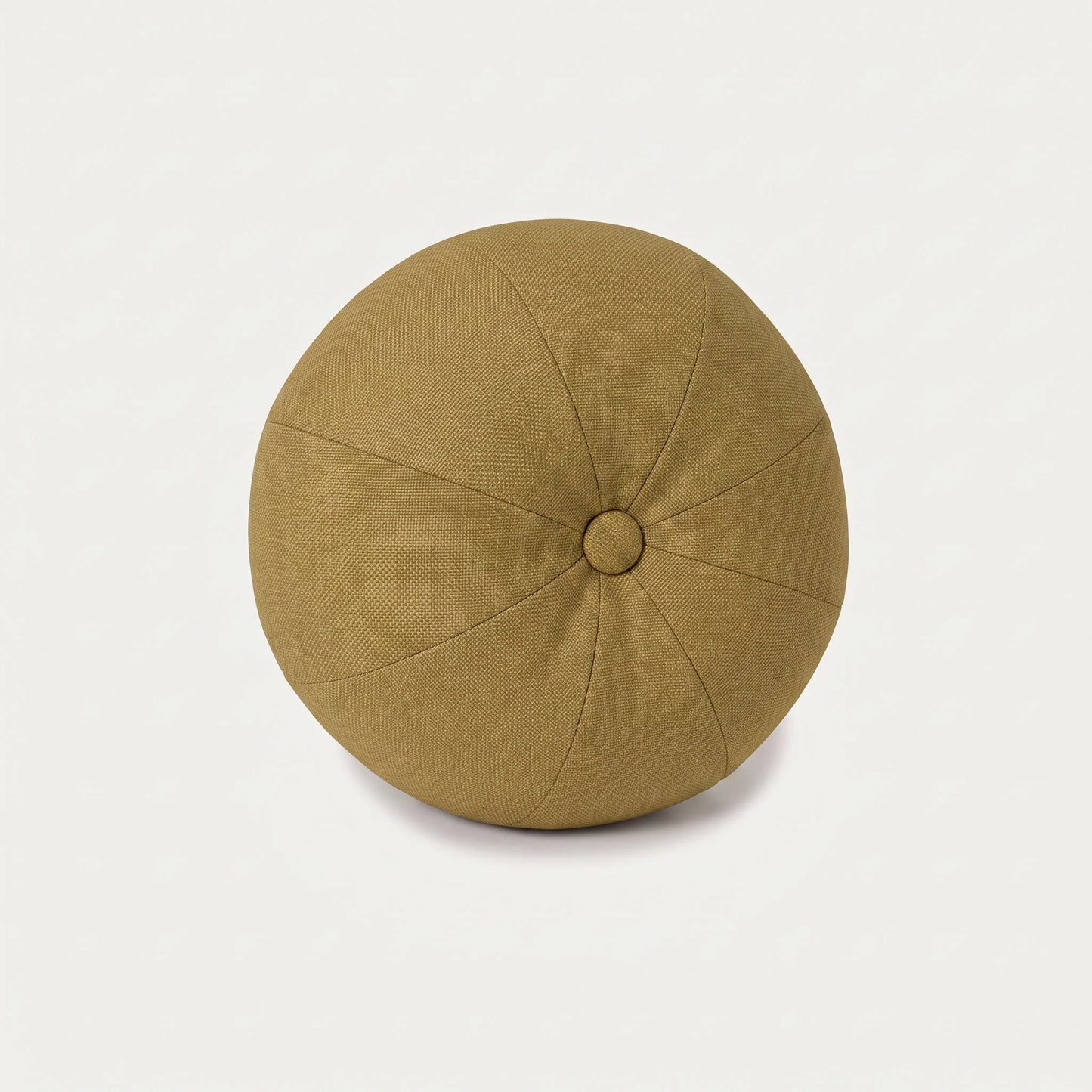 Dekokissen Ball mit Knopf