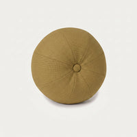 Dekokissen Ball mit Knopf